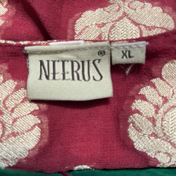 EUC - Neerus Jira Embellished Kurta w/ Dupatta - Picture 4 of 8